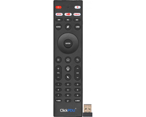 ClickPdu Air Mouse TL05 2.4GHz обучаемый пульт с гироскопом и голосовым управлением для Android TV B
