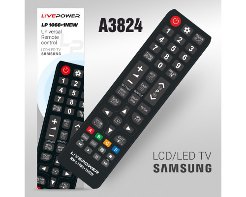 Пульт для Samsung RM-L1088+ NEW (A3824)
