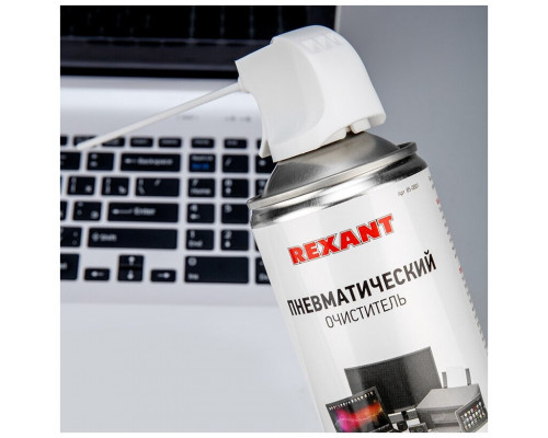 Сжатый воздух (пневматический очиститель) DUST OFF, REXANT, 400 мл, аэрозоль