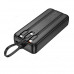Аккумулятор внешний резервный HOCO J132A Sabio 22.5W+PD20W power bank with 3 cable 20000mAh