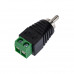 Разъем штекер RCA с клеммной колодкой (блистер) REXANT