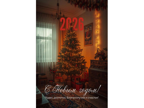 С наступающим 2026 годом! Благодарим за доверие и партнёрство!